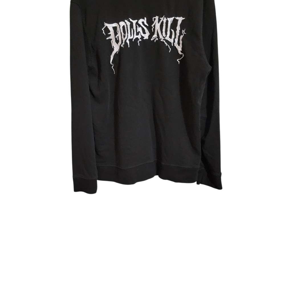 Current Mood Dolls Kill Black Sweatshirt - Picture 4 of 7